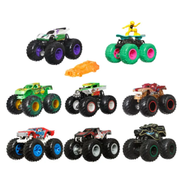 Mattel Coche Básico Monster Trucks Escala 1:64 - Modelos Surtidos