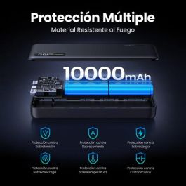 UGREEN UG25742 Batería Externa Power Bank Ión de Litio 10000 mAh Carga Rápida Negro