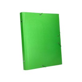 Carpeta Clasificadora Liderpapel 12 Departamentos Folio Prolongado Carton Forrado Verde Claro