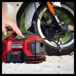 Einhell 4020460 Hybrid-Kompressor, 21 l/min, 11 bar, 90 W, 2,11 kg, Negro/Rojo