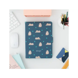 Funda para tablet universal 10,2''/10,4'' Wondee Osos Perezosos, Antigolpes con Soporte Giratorio 360°, Cierre Imán