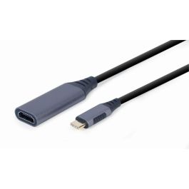 Gembird A-USB3C-HDMI-01 Adaptador de Cable de Vídeo USB-C a HDMI 4K 60Hz 0.15m Plug & Play para Duplicar/Extender Pantalla Negro/Gris Precio: 19.49999942. SKU: S0232924