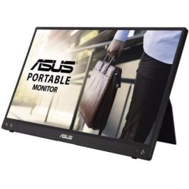 Asus MB16ACV Monitor Portátil 15.6" Full HD IPS USB-C Antirreflejo Ultradelgado Tratamiento Antibacteriano Negro