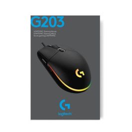 Logitech G203 LIGHTSYNC Gaming Mouse, USB Type-A, Black Logitech G203 LIGHTSYNC Gaming Mouse, USB Type-A, Black