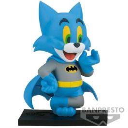 Warner Bros - Tom and Jerry - Figura Tom Batman 100th Anniversary 8cm