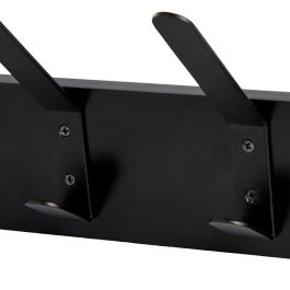 Day Perchero 5 Ganchos Dobles Negro 50x8x14 cm