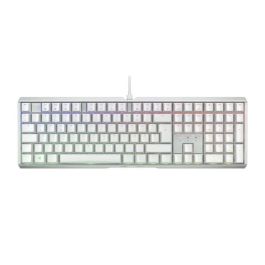 CHERRY XTRFY MX 3.1 XTR1731630819976 Teclado gaming con cable, elegante carcasa de aluminio, blanco