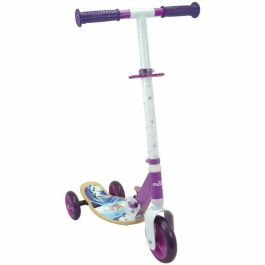 Smoby Patinete Plegable 3 Ruedas Frozen de Madera y Metal con Manillar Regulable y Reposapiés Antideslizante Precio: 81.50000012. SKU: S7164127