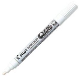 Pilot Marcador Permanente Desechable Blanco Medio (Set de 12) (Set de 12) Precio: 34.68999941. SKU: S8422478