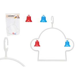 Columpio Cascabeles para Jaula Mascow Blanco 13.5x13x0.3 cm (24 Unidades) Precio: 12.89999997. SKU: B1KHPYLG7A