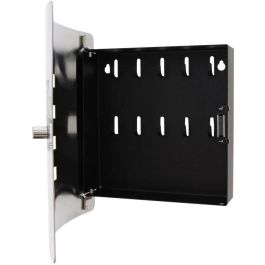 BURG-WÄCHTER 6204/10 Ni Armario para Llaves Skyline NY con Puerta Acero Inoxidable Serigrafiada y Caja Acero Galvanizado Negro Cierre Magnético Ajustable BURG-WÄCHTER 6204/10 Ni Armario para Llaves Skyline NY con Puerta Acero Inoxidable Serigrafiada y Caja Acero Galvanizado Negro Cierre Magnético Ajustable