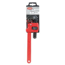 RATIO Llave Stillson Profesional Acero Forjado 12'' (300mm) con Mordaza Móvil, Apertura Máx. 43mm