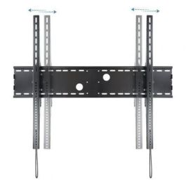 TooQ LP42130T-B Soporte de Pared Fijo Inclinable para TV 60-100" hasta 130kg. Ángulo ±15°, Negro, 130mm, Curvas.