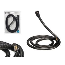 Berilo Manguera de Ducha Negro de Plástico 1,5 m - 21.5x2.5x15 cm (12 Unidades) Precio: 30.50000052. SKU: B1K7QK3XPG