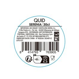 Taza Doble Pared Vidrio Serenia Quid 30 cL Taza Doble Pared Vidrio Serenia Quid 30 cL