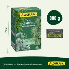 Algoflash Naturasol Tratamiento Coníferas Anti-Bruñido 800G