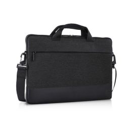 Dell Funda Profesional 14" para Portátil, Gris Brezo, Resistente al Agua con Correa de Hombro Desmontable, Protección Estilizada