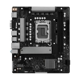 Asrock H810M-X Placa Base Micro ATX DDR5 para Intel Core Ultra 2ª Gen Procesadores LGA1851 2.5G LAN