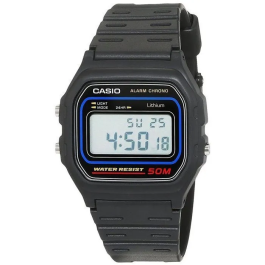 Casio W-59-1VQES Reloj Cronógrafo Digital Unisex Negro Correa Plástico 35mm Precio: 32.49999984. SKU: S0440569