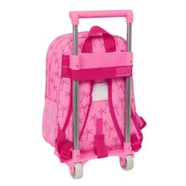 Safta Mochila con Carro 185+Carro 705 Stitch "Chill" Set de Bolso Infantil 26x34x11 cm