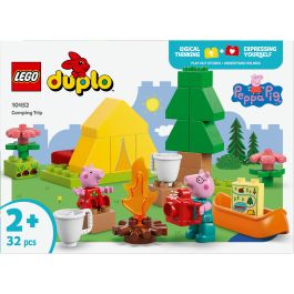 LEGO 10452 DUPLO Peppa Pig Camping Holiday - Juego de Construcción para Niños de 2 Años