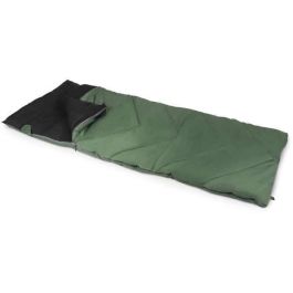 Saco de dormir extra grande - KAMPA - Verde 12 XL Doble - 1 persona - 2,25 mx 0,9 m - Verde