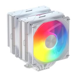 FSP MP7-WA - Refrigerador de aire CPU, 6 tubos de calor, 2 ventiladores PWM de 120 mm ARGB (800-1800 RPM) blanco, compatible con Intel LGA 1851/1700/1200 y AMD AM4/AM5 Precio: 97.49999952. SKU: B18LTKSB2P