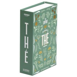 Cook Concept Caja-Libro para Té, Juego de 4 Piezas