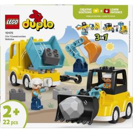 Lego Juego de Construcción Vehículos de Construcción 3 en 1 Duplo para +18 meses