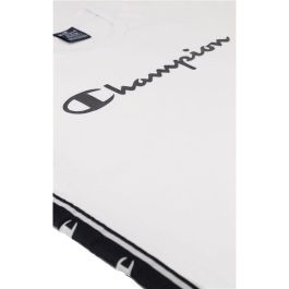Camiseta de Manga Corta Hombre Champion 218477-WW001 Blanco