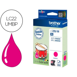 BROTHER Cartucho de tinta magenta para DCPJ785DW Precio: 14.58999971. SKU: S8402020