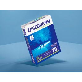 Papel Fotocopiadora Discovery Din A4 75 gramos Papel Multiuso Ink-Jet Y Laser Paquete De 500 Hojas 300 unidades