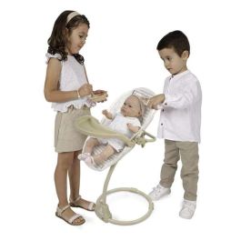 Trona columpio 3 x 1 - para muñecas de hasta 50 cm. Trona columpio 3 x 1 - para muñecas de hasta 50 cm.