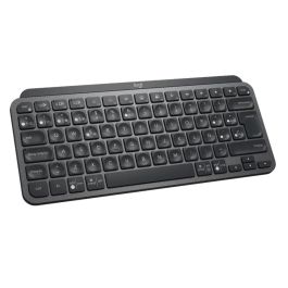 Logitech MX Keys Mini Grafito Teclado Inalámbrico Retroiluminado Ergonómico Compacto para Creadores Multidispositivo Bluetooth Batería USB-C