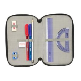 Safta Plumier Escolar Triple Cremallera 37 Piezas Avengers 195x125x55 mm