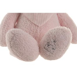 DKD Home Decor Peluche Oso Poliéster Rosa Marrón 24 x 50 x 38 cm (2 Unidades)