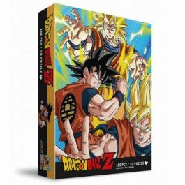 Puzzle 3D Dragon Ball Goku Saiyan 100 Piezas