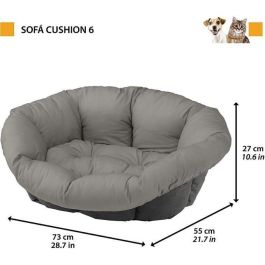 Ferplast Funda Spare Sofa 6 Dove Gris - 73 x 55 x h 27 cm Ferplast Funda Spare Sofa 6 Dove Gris - 73 x 55 x h 27 cm