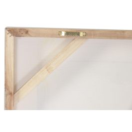 DKD Home Decor Cuadro Tropical Verde Beige 3 x 100 x 100 cm (2 Unidades)