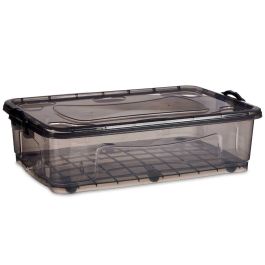 Bajo Cama 6 Ruedas Antracita 40L Kipit 46X20CM (6 Unidades) Bajo Cama 6 Ruedas Antracita 40L Kipit 46X20CM (6 Unidades)