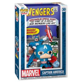 FUNKO Figura POP Comic Cover Marvel Los Vengadores: Capitán América Exclusive Precio: 35.58999983. SKU: B1CS6LK9FT