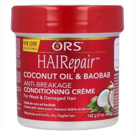 Ors Hairepair Anti-Rotura Acondicionador En Crema 142G/5Oz - Rehidrata y Fortalece Cabello Dañado con Aceites de Coco y Baobab Precio: 8.68999978. SKU: S4242055