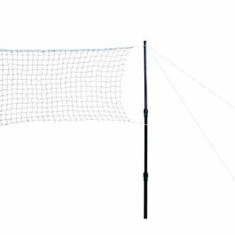Talbot Torro Red telescópica de bádminton de nylon extra ligera con 2 postes telescópicos y red ajustable