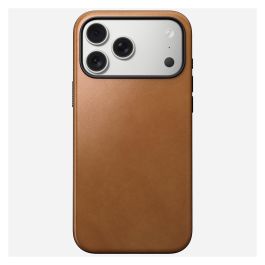 Nomad Modern Leather Case para Apple iPhone 17 Pro Max - Funda de cuero con MagSafe, protección anti-caídas, color Bronceado Precio: 41.6361. SKU: B1H3SY5Z9P