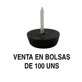 HERRAJES ALK Deslizante-Quitarruido Otto, Ø15, Ø17, Ø20, Acabado Negro (Bolsa de 100) Precio: 2.59000016. SKU: B17V927RHE