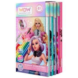 Wow Generation Set de Colorear con Libreta - 48 Lápices: Pastel, Neón, Clásicos, Metálicos y Libreta de Hojas Precio: 12.68999963. SKU: B1DEYN6NLE