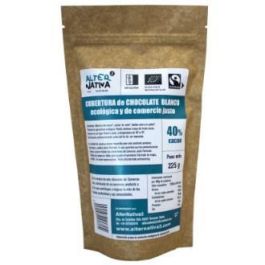 Cobertura Chocolate Blanco 40% Cacao 225 Gr Bio Cobertura Chocolate Blanco 40% Cacao 225 Gr Bio Precio: 15.7899995. SKU: B16ZJ6KAK5