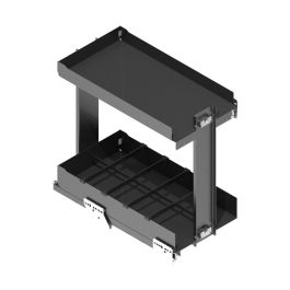 MENAGE CONFORT Modulo 400 Botellero Extraíble NOVA FLAT Acabado Antracita con Guías Ocultas, Cierre Amortiguado y Extracción Total para Cocina Precio: 184.69000044. SKU: B13BY8J2ME