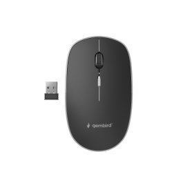 Gembird MUSW-4B-01 Ratón Inalámbrico Óptico Ambidextro 1600 DPI para Oficina con 4 Botones y Rueda, Negro/Blanco Precio: 8.49999953. SKU: S5616891