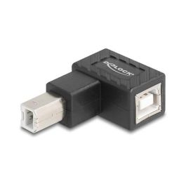 DeLOCK Adaptador USB 2.0 B Macho a B Hembra 90° Giro Hacia Arriba 67205, Plug & Play, Negro Precio: 20.50000029. SKU: B142MVKYGA